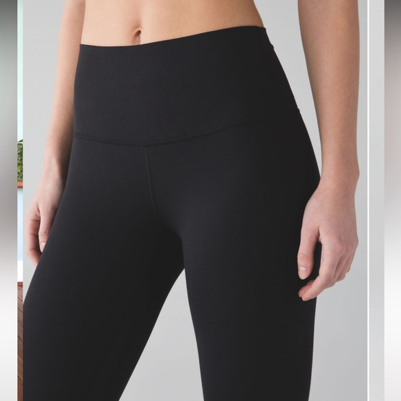 Lululemon Align Crop Black Size 4 - Picture 2 of 10